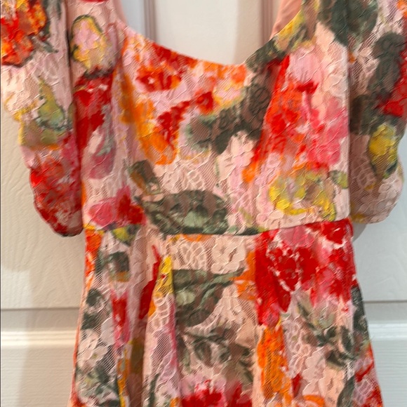 For Love And Lemons Multicolor Floral Dress - Picture 6 of 15